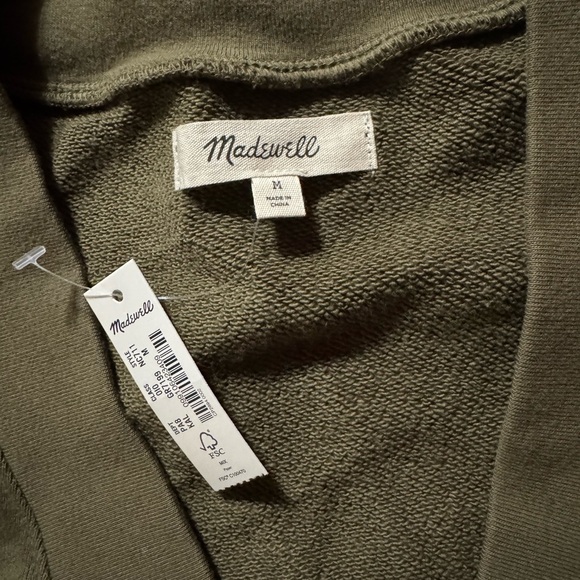 Madewell Olive Green Cardigan Sweater - Picture 2 of 2